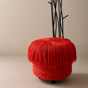 Anemon Neoprene Rubber Pouf by Rosanna Contadini for Covo and Neo Italy