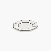 Carte Blanche Black/White Breakfast Plate by Annebet Philips for Serax