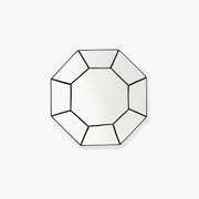 Carte Blanche Black/White Breakfast Plate by Annebet Philips for Serax