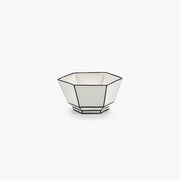 Carte Blanche Black/White Cereal Bowl by Annebet Philips for Serax