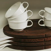 Silhouette Oval Wood Serving Tray, 11.8" by Sergio Herman for Serax