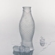 Fish & Fish Bottle, Frosted White, 33.8 oz. by Paola Navone for Serax