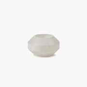 White Alabaster Candle Holder Tealight by Marie Michielssen for Serax