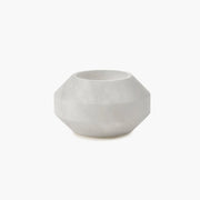 White Alabaster Candle Holder Tealight by Marie Michielssen for Serax