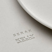 Dune Dinner Plate, Alabaster by Kelly Wearstler for Serax