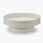 Dune XL Footed Bowl, Alabaster by Kelly Wearstler for Serax