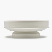 Dune XL Footed Bowl, Alabaster by Kelly Wearstler for Serax