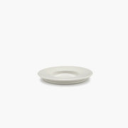 Dune Espresso Cup Saucer, Alabaster by Kelly Wearstler for Serax