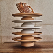 Dune Cake Stand, Clay by Kelly Wearstler for Serax