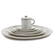 La Mere Off-White Espresso Cup Saucer, set of 4 by Marie Michielssen for Serax Serax 