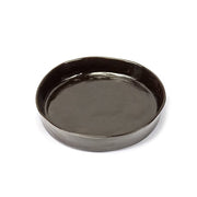 La Mere Ebony 9.1" M Deep Plate or Soup Bowl by Marie Michielssen for Serax Serax 