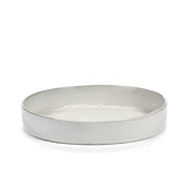 La Mere Off-White 9.8" L Deep Plate or Soup/Serving Bowl by Marie Michielssen for Serax Serax 