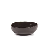 La Mere Ebony 4.5" Fruit or Dessert Bowl, Set of 4 by Marie Michielssen for Serax Serax 