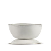 La Mere Off-White 8.1" Footed High Bowl L by Marie Michielssen for Serax Serax 