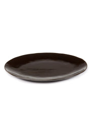 La Mere Ebony 14.8" Oval Serving Plate by Marie Michielssen for Serax Serax 