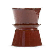 La Mere Red Vase or Serving Bowl, 8.7" by Marie Michielssen for Serax Serax 