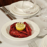 Silhouette Deep High Plate, Set of 4 by Sergio Herman for Serax