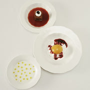 Silhouette Deep High Plate, Set of 4 by Sergio Herman for Serax