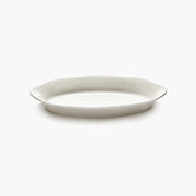 Silhouette High Oval Plate, Set of 4 by Sergio Herman for Serax