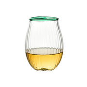Juliska Nell Stemless Wine Glass, 4.5"