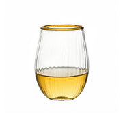 Juliska Nell Stemless Wine Glass, 4.5"