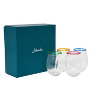 Juliska Nell Stemless Wine Glass, 4.5"