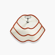 Les Objets Mouleversants 3-Tier Cake Stand, Red by Wouters & Hendrix for Serax