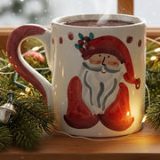 Christmas Babbo Natale Mug, 10 oz. by La Gabbianella