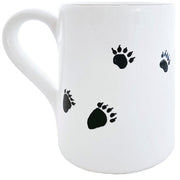 Black Bear Italian Ceramic Mug, Set of 3, 4.5" by Abbiamo Tutto