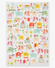 Elephant Garden Cotton Tea or Kitchen Towel