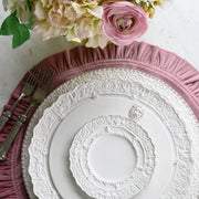Renaissance White Dinner or Charger Plate, 13" by Arte Italica Dinnerware Arte Italica 