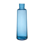 Bembo Glass Tall Carafe, 38 oz, Pleat by Match Pewter