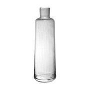 Bembo Glass Tall Carafe, 38 oz, Pleat by Match Pewter