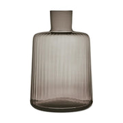 Bembo Glass Low Carafe, 58 oz, Pleat by Match Pewter
