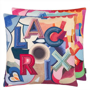Palette Multicolore 20" x 20" Square Throw Pillow by Christian Lacroix Throw Pillows Designers Guild 