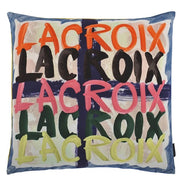 Lacroix Crossing Multicolore 18" Square Throw Pillow by Christian Lacroix