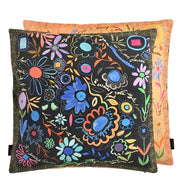 Christian Lacroix Dites Le Avec Des Fleurs Azur 20" Square Throw Pillow