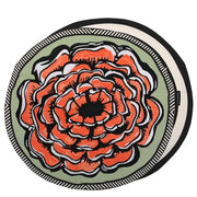 Christian Lacroix Roseron Tomate 18" Round Throw Pillow