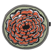 Christian Lacroix Roseron Tomate 18" Round Throw Pillow