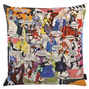 Lacroix Gossip Multicolore 20" Square Throw Pillow by Christian Lacroix