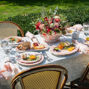 Juliska Country Estate Petal Pink Dinner Plate, 11" table place settings