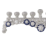 Charisma Blue & White Menorah by Olivia Riegel