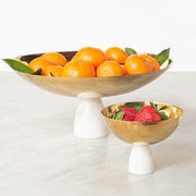 Coluna Carrara Marble Nut or Snack Bowl by ANNA New York