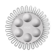 Anna New York Coluna Dual Seder Plate, 14.5"