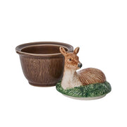 Juliska Forest Walk Deer Bowl with Lid
