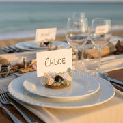Coastal Place Card Holders, Set of 4 by DHV ARTWORKS for Olivia Riegel