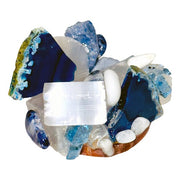 Azure Place Card Holders, Set of 4 by DHV ARTWORKS for Olivia Riegel