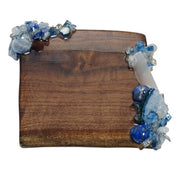 Azure Cocktail Napkin Holder by DHV ARTWORKS for Olivia Riegel