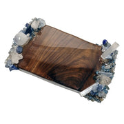 Azure Guest Towel Napkin Holder by DHV ARTWORKS for Olivia Riegel