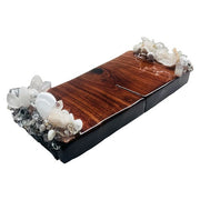 Krystallos Guest Towel Napkin Holder by DHV ARTWORKS for Olivia Riegel